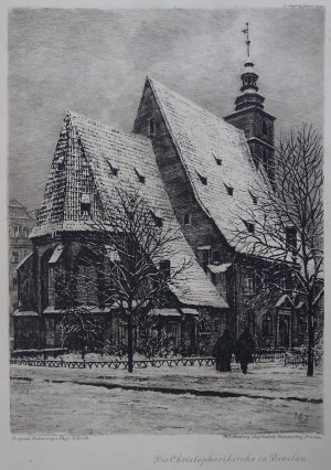 Wroclaw St. Christopher Church Hugo Ulbrich 1915