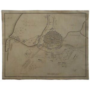 Gdańsk, plan oblężenia, 1813