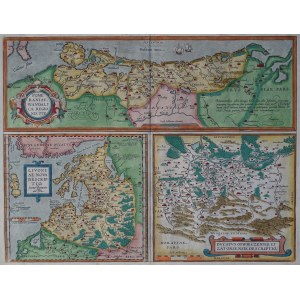 Pomorze, Inflanty, Księstwo Oświęcimsko-Zatorskie, Ortelius 1584