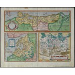 Pomorze, Inflanty, Księstwo Oświęcimsko-Zatorskie, Ortelius 1584