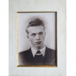 Photo, portrait of a young man, Krakow (?) early 20th century