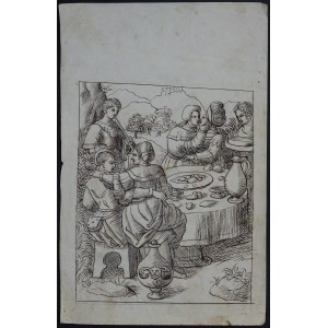 Grafiki, religia / antyk, XIX wiek, 5 sztuk