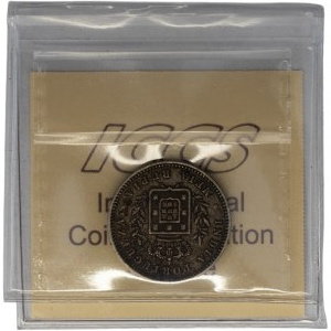 India 1881 Portuguese India Silver 1/2 Rupee