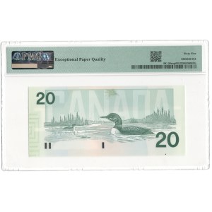 Canada 1991 $20 Experimental Polymer Banknote BC-58exp