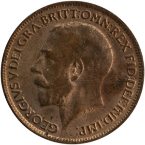 Great Britain 1918 Farthing