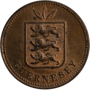 Guernsey 1885 H 2 Doubles