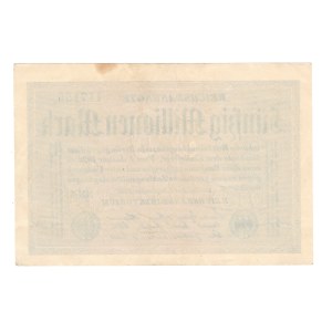 Germany Germany 1923 50 Million Mark Banknote