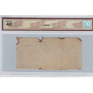 Canada 1837 Cuvillier & Sons Remainder Banknote