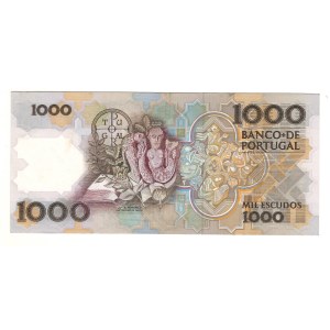 Portugal 1989 1000 Escudos Banknote