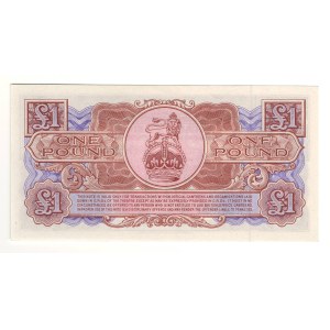 Gran Bretagna 1956 Banconota da 1 sterlina