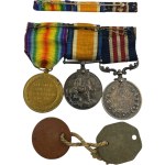 Canada WWI Bravery Medal Group to Canadian Railway Troops