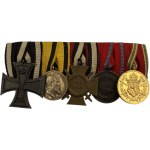 German Imperial WWI Group of Five Medals