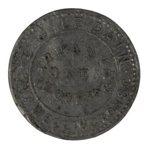Canada Ottawa Ontario E.J. Le Daim Oak Hall Clothier Medallion