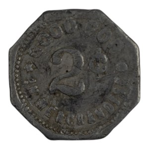 Kanada Ayr Ontario 2 centy The Gilchrist Ramsay Co Merchant Token 60-D-G