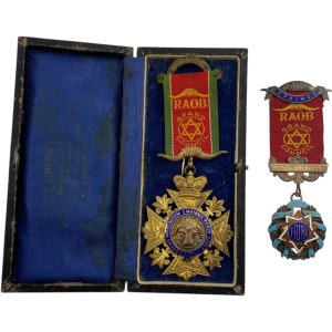 Pair of Sterling Masonic Jewels