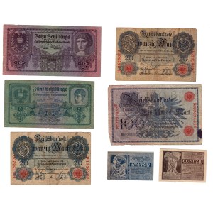 Germany 1914-21 Banknote Lot (7 Pieces)