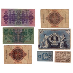 Germany 1914-21 Banknote Lot (7 Pieces)