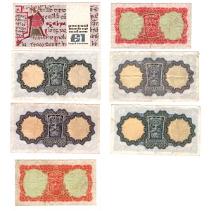 Írsko 1964-80 Bankovky (7 kusov)