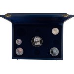 Iran 1971 SH1350 2500th Anniversary of The Persian Empire Silver 5 Coin Set