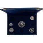 Iran 1971 SH1350 2500th Anniversary of The Persian Empire Silver 5 Coin Set