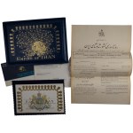 Iran 1971 SH1350 2500th Anniversary of The Persian Empire Silver 5 Coin Set