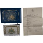 Iran 1971 SH1350 2500th Anniversary of The Persian Empire Silver 5 Coin Set
