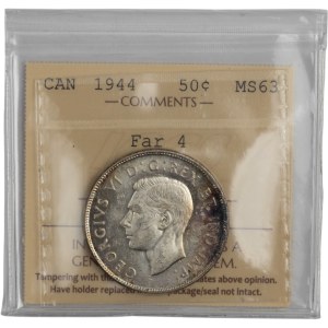 Canada 1944 50 Cent Far 4