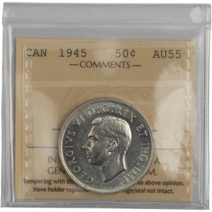 Canada 1945 50 Cent