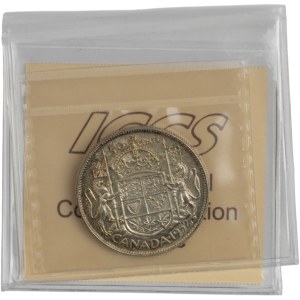 Canada 1952 50 Cent Double HP