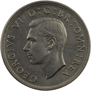 Great Britain 1937 Silver 1 Crown