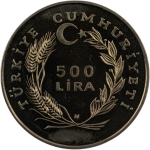 Turkey 1984 500 Lira FAO World Fisheries Conference