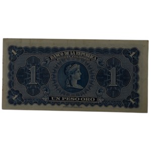 Colombia 1953 Banconota da 1 Peso