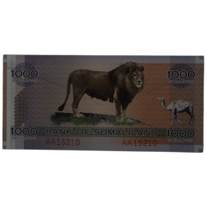 Banknot 1000 szylingów Somalilandu z 2006 r.