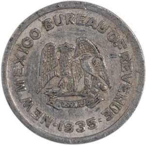 Mexico 1935 One Mill Token