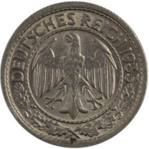 Germany 1935 D 50 Reichspffennig