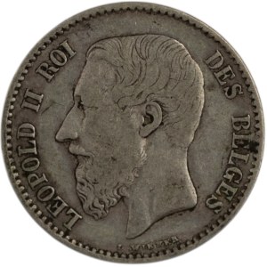 Belgio 1869 Argento 1 Franco