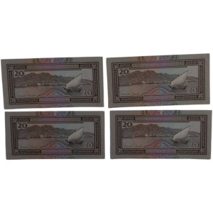 Yemen 1990 Mixed Banknotes (4 Pieces)