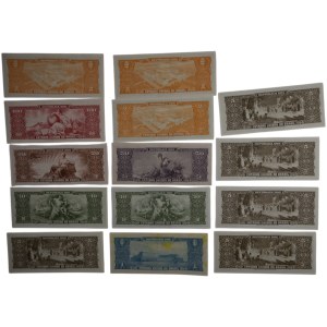 Brasilien 1953-61 Banknote (14 Stück)