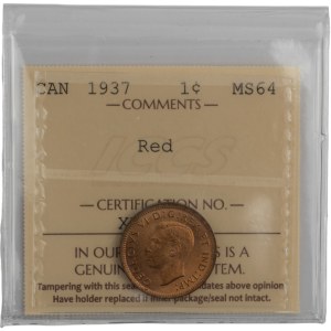 Canada 1937 1 Cent