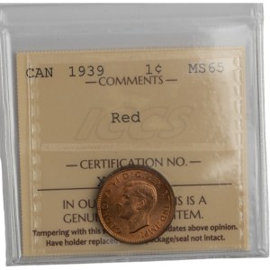 Canada 1939 1 Cent