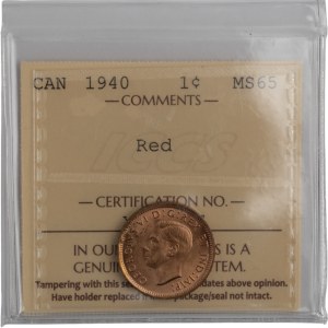 Canada 1940 1 Cent