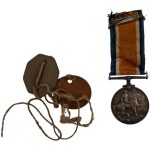 Canada WWI British War Medal and Dog Tags - 91st Battalion