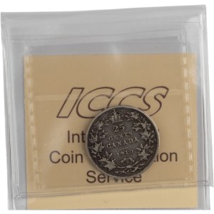 Canada 1910 25 Cent