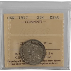 Kanada 1917 25 centov