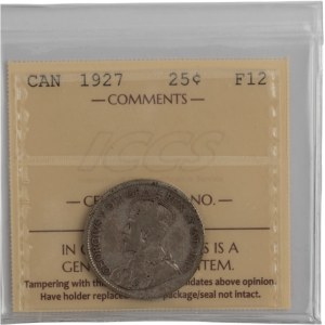 Canada 1927 25 Cent