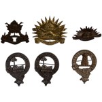 Canadian & Australian Badges (6 Pieces)