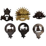 Canadian & Australian Badges (6 Pieces)