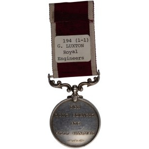 Great Britain For Long Service and Good Conduct Royal Engineers Medal