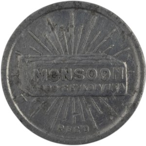 Canada Toronto Ontario 1 Cent Monsoon Tea Merchant Token