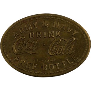 United States Coca-Cola Free Bottle Token
